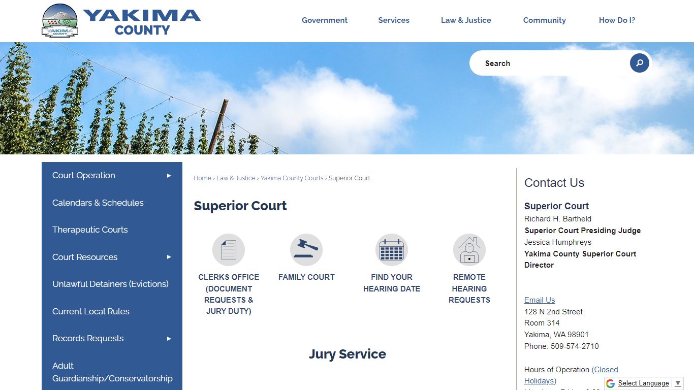 Superior Court | Yakima County, WA